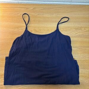 Navy Blue Spaghetti Strap Cami